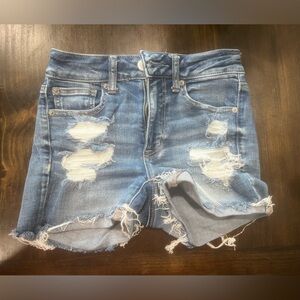 American eagle womans jean shorts